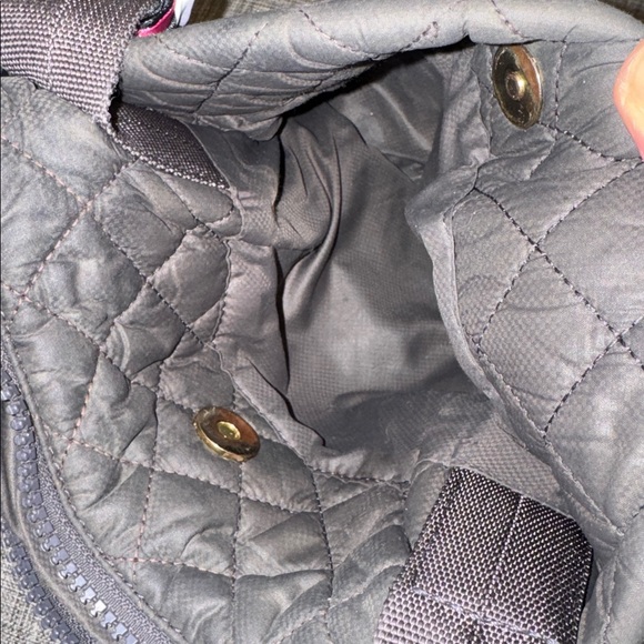 MZ Wallace Bag Metro Gray Quilted Crossbody Bag - Picture 10 of 17